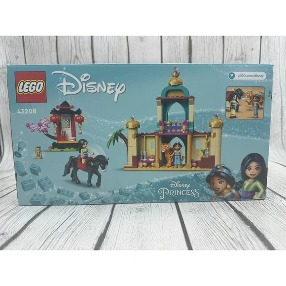LEGO Disney Jasmine & Mulan's Adventure 43208 176pc New Sealed - Picture 2 of 2